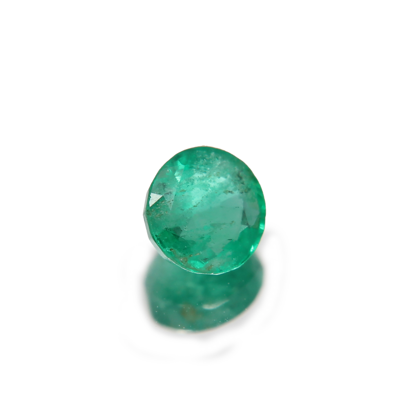 Smaragd 0.57ct ansicht von links
