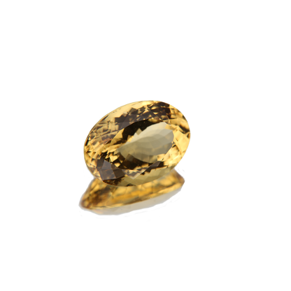 Heliodor 12.14ct ansicht von links