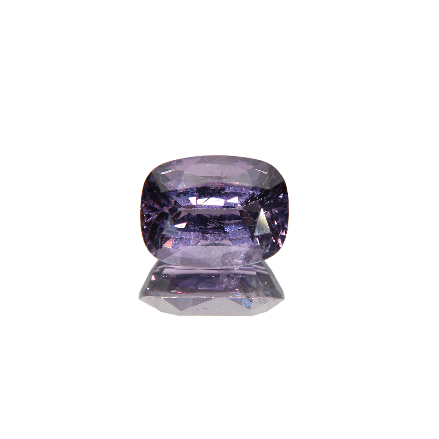 Violetter Spinell 2.12ct ansicht von vorne