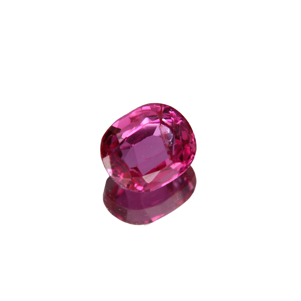 Rubin 0.59ct ansicht von links