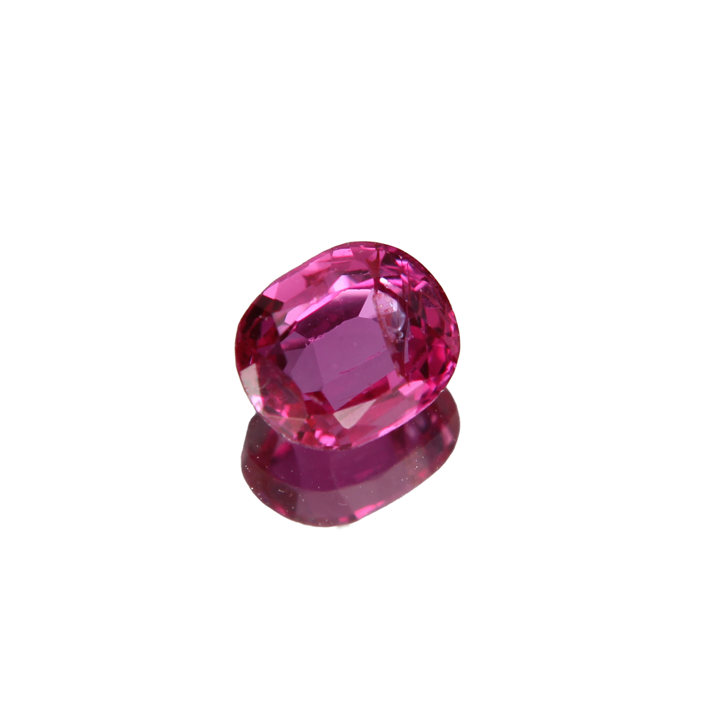 Rubin 0.59ct ansicht von links