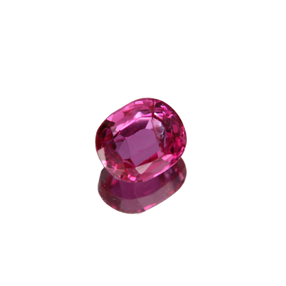 Rubin 0.59ct ansicht von links
