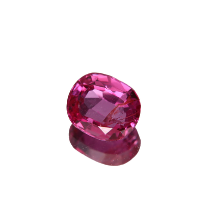 Rubin 0.59ct ansicht von rechts