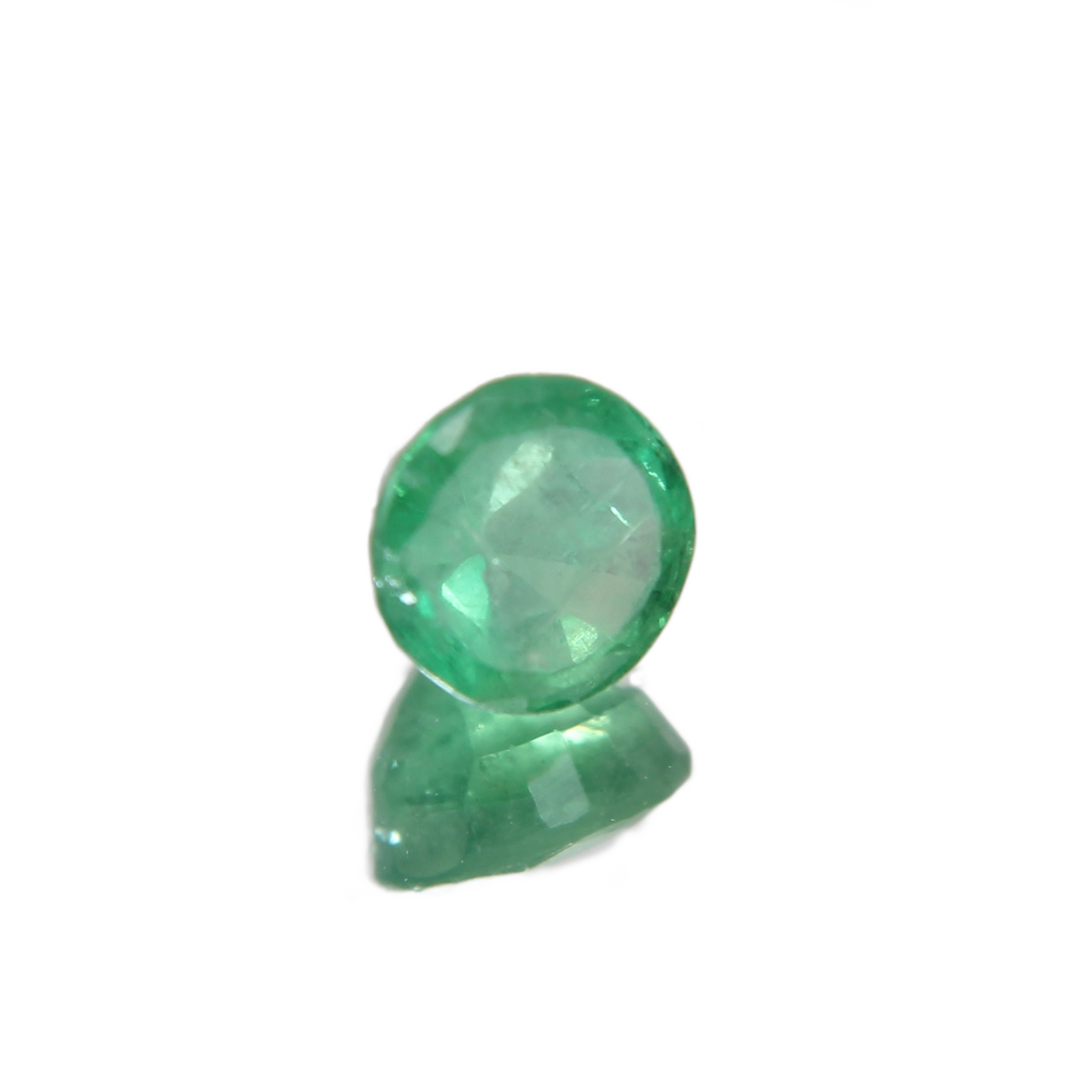 Smaragd 0.57ct ansicht von links