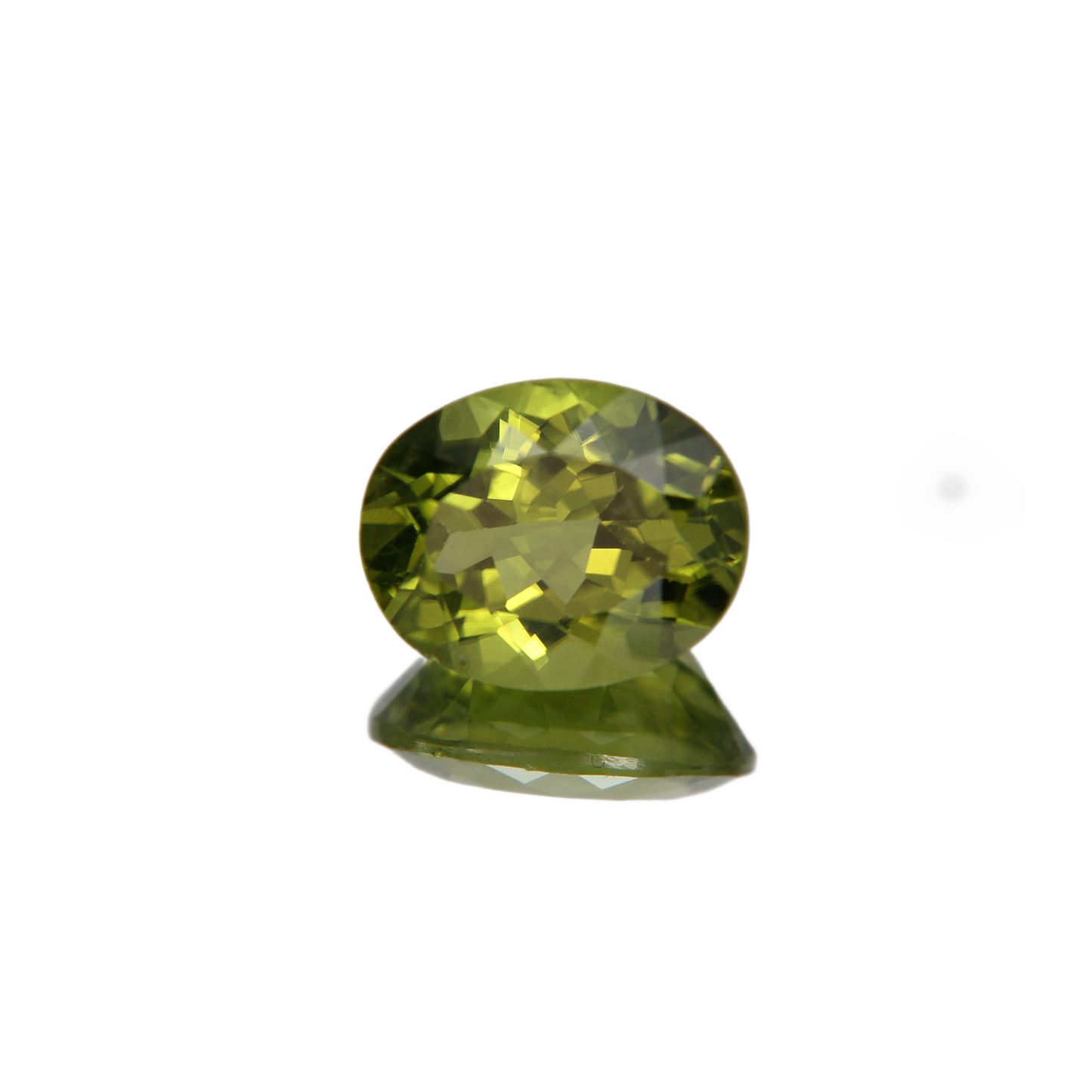 Peridot 3.04ct ansicht von vorne