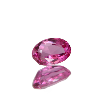 Rubin 0.36ct ansicht von links
