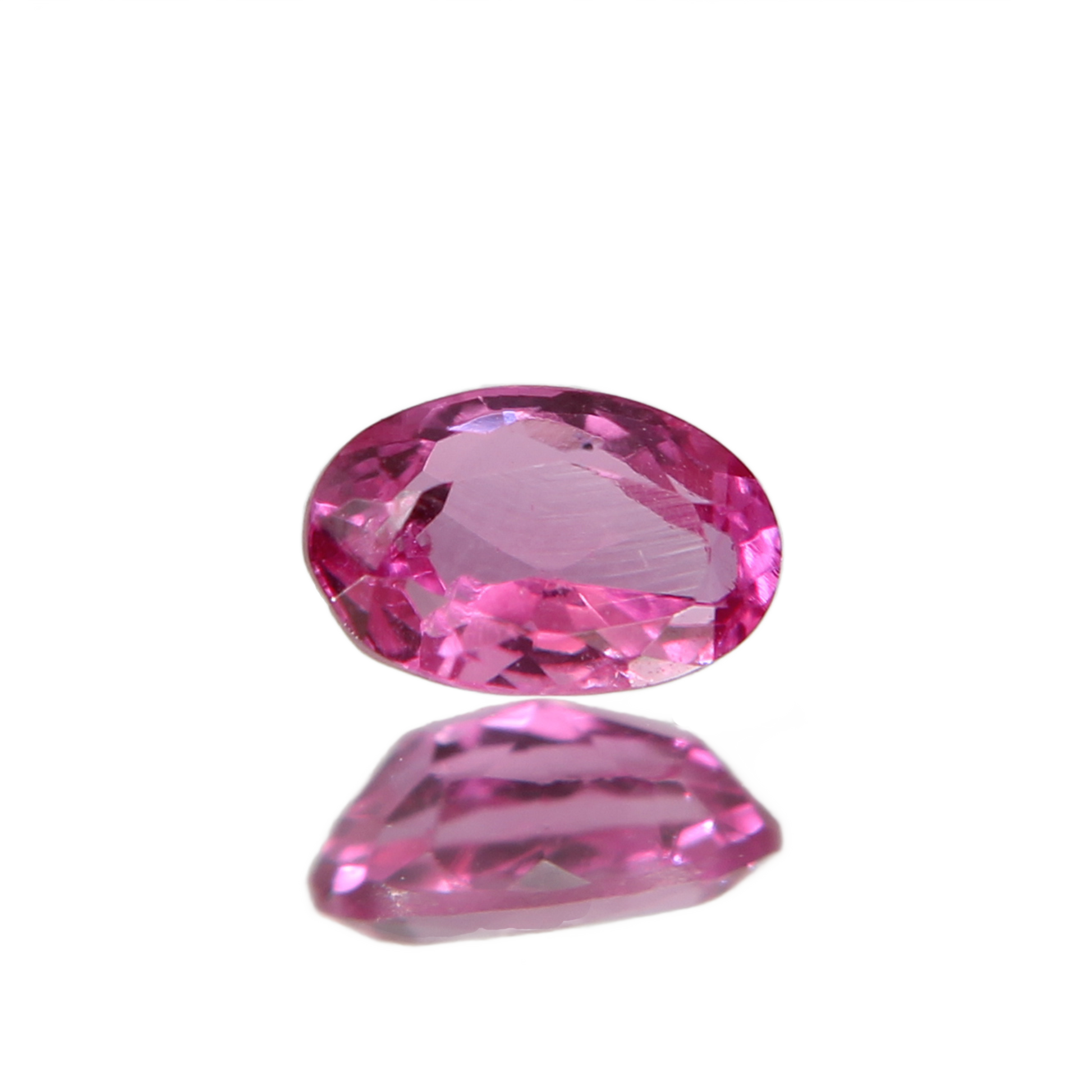 Rubin 0.36ct ansicht von vorne