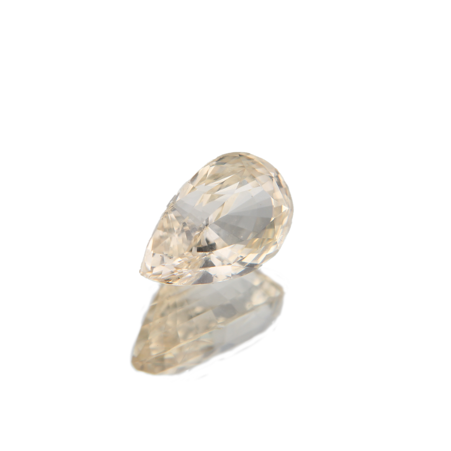 gelber Saphir 2.64ct ansicht von ganz links