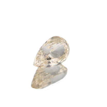 gelber Saphir 2.64ct ansicht von ganz links