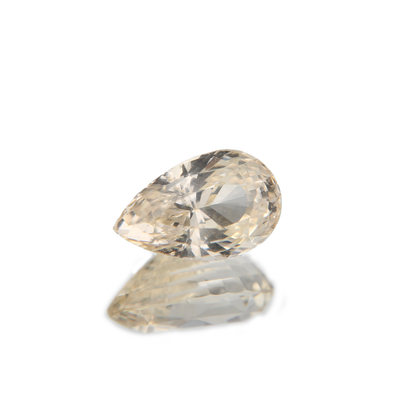 gelber Saphir 2.64ct ansicht von links