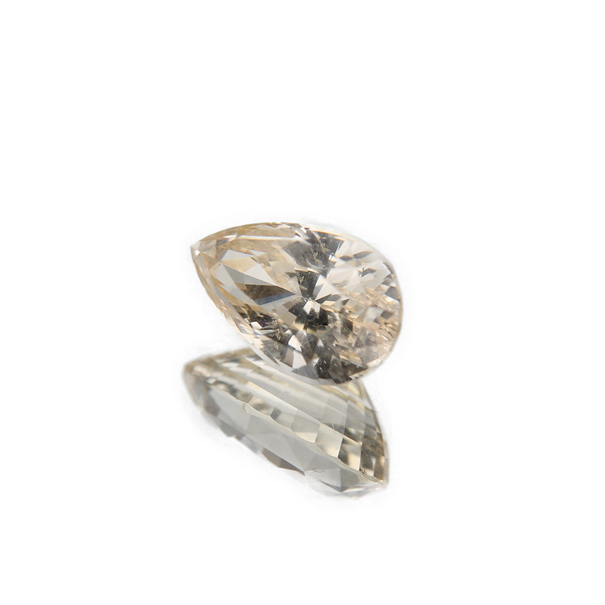 gelber Saphir 2.64ct ansicht von rechts