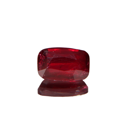 unbehandelter Rubin 1.05ct ansicht von vorne