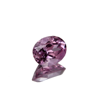 pinker Saphir 0.82ct ansicht von links