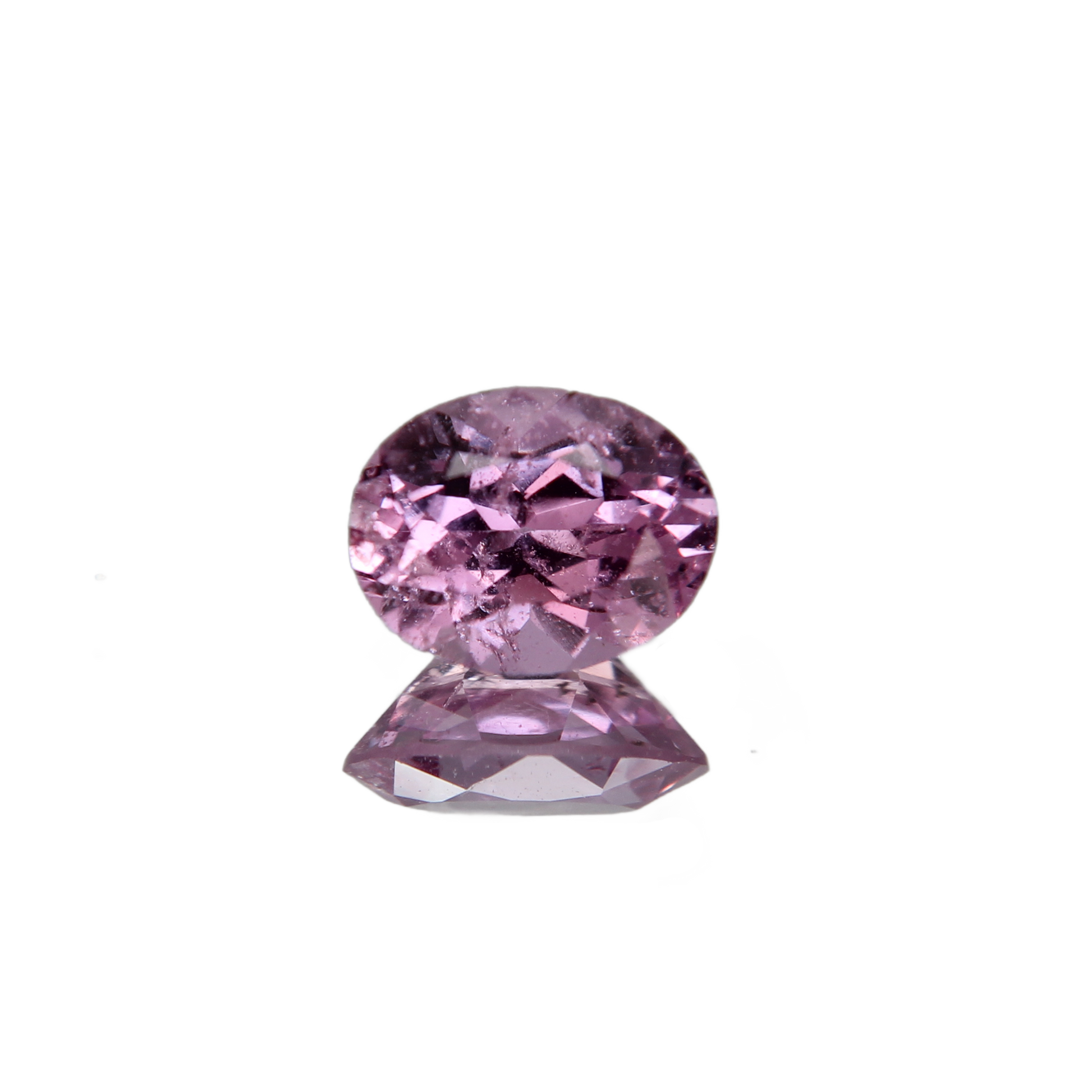 pinker Saphir 0.82ct ansicht von vorne