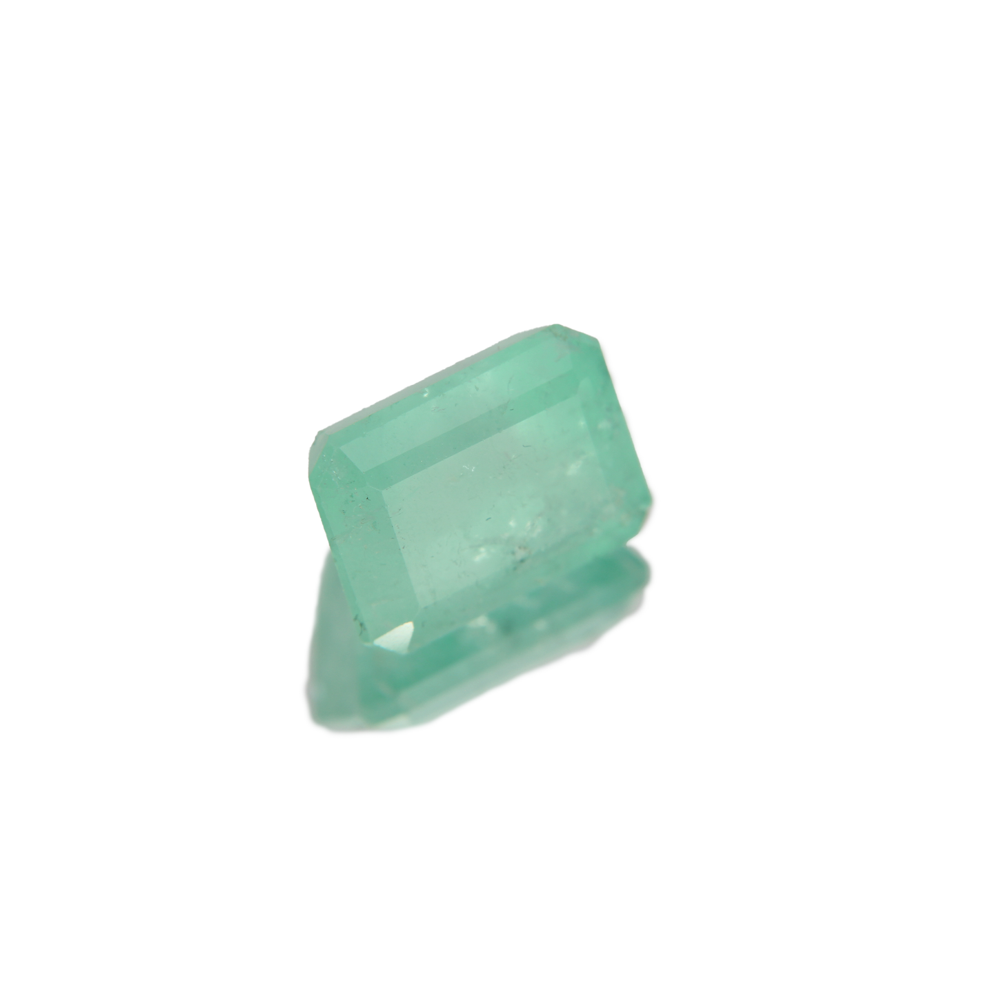 Smaragd 10.14ct ansicht von links