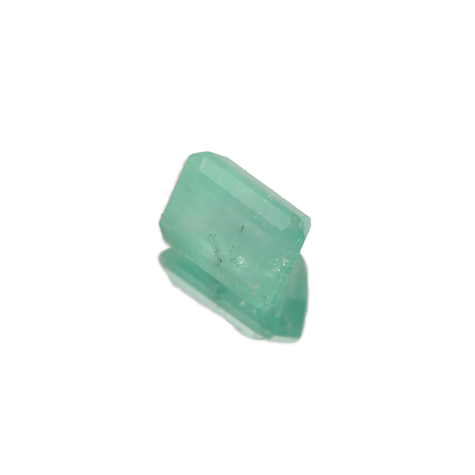 Smaragd 10.14ct ansicht von rechts