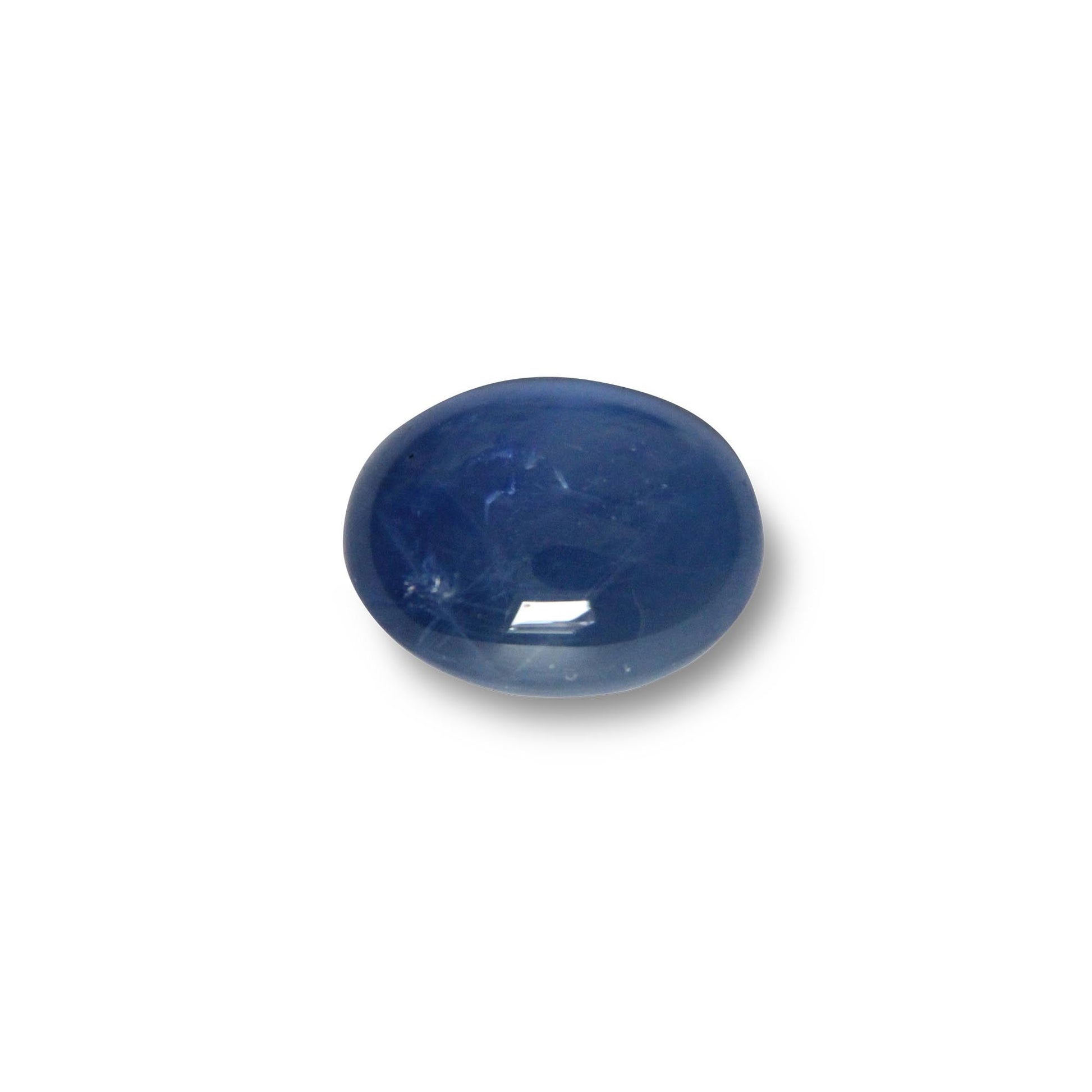 blauer Sternsaphir 4.73 ct IGNEOUS Edelsteine