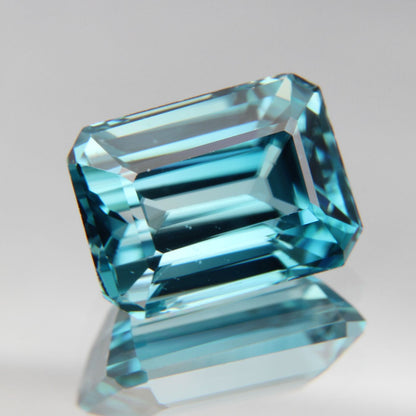blue Zircon 4.45 ct