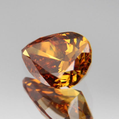 fancy deep orange-yellow Diamant 0.417ct