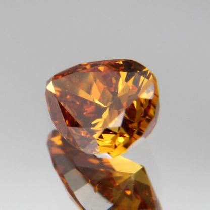 fancy deep orange-yellow Diamant 0.417ct