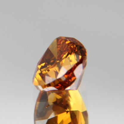 fancy deep orange-yellow Diamant 0.417ct