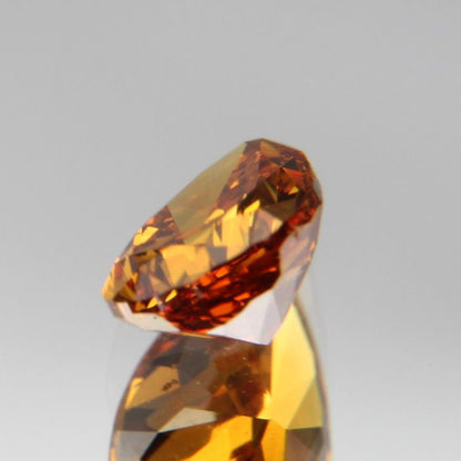 fancy deep orange-yellow Diamant 0.417ct