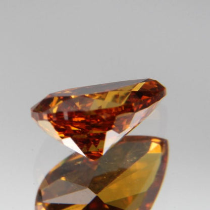 fancy deep orange-yellow Diamant 0.417ct