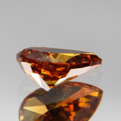 fancy deep orange-yellow Diamant 0.417ct