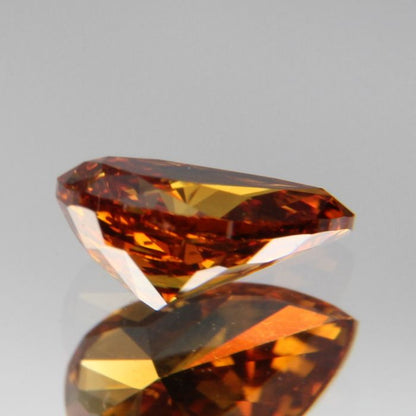 fancy deep orange-yellow Diamant 0.417ct