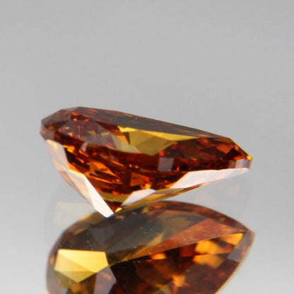fancy deep orange-yellow Diamant 0.417ct