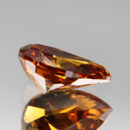 fancy deep orange-yellow Diamant 0.417ct