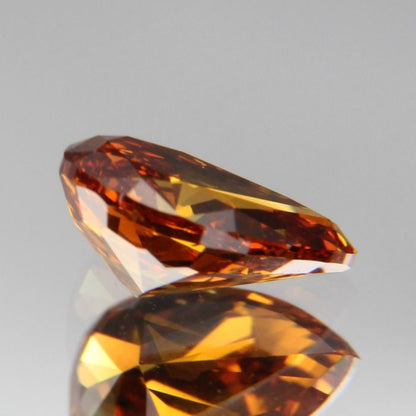 fancy deep orange-yellow Diamant 0.417ct