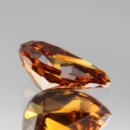 fancy deep orange-yellow Diamant 0.417ct