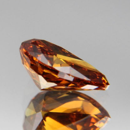 fancy deep orange-yellow Diamant 0.417ct