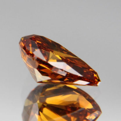 fancy deep orange-yellow Diamant 0.417ct
