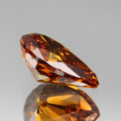 fancy deep orange-yellow Diamant 0.417ct