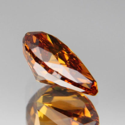 fancy deep orange-yellow Diamant 0.417ct