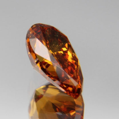 fancy deep orange-yellow Diamant 0.417ct