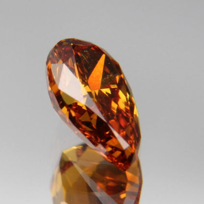 fancy deep orange-yellow Diamant 0.417ct