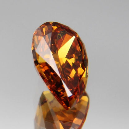 fancy deep orange-yellow Diamant 0.417ct