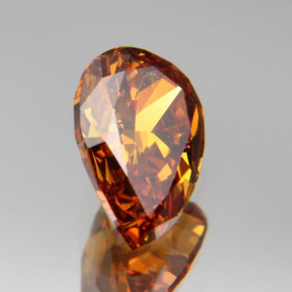 fancy deep orange-yellow Diamant 0.417ct