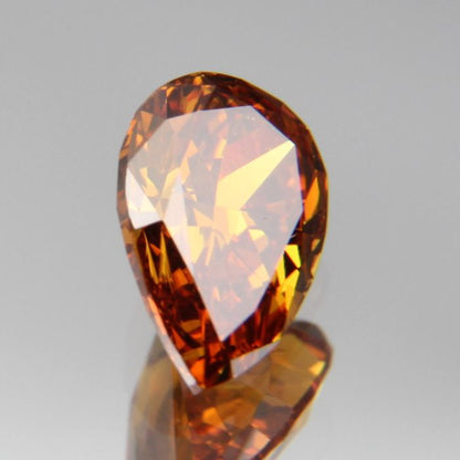 fancy deep orange-yellow Diamant 0.417ct