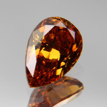 fancy deep orange-yellow Diamant 0.417ct