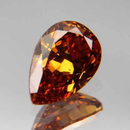 fancy deep orange-yellow Diamant 0.417ct