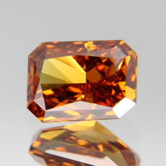 fancy deep brownish yellowish orange Diamant 0.437ct