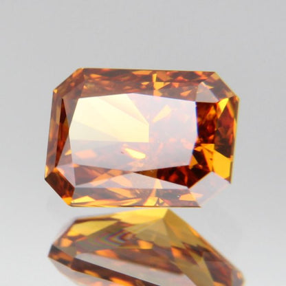fancy deep brownish yellowish orange Diamond 0.437ct