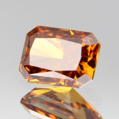 fancy deep brownish yellowish orange Diamond 0.437ct