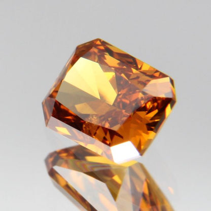 fancy deep brownish yellowish orange Diamond 0.437ct