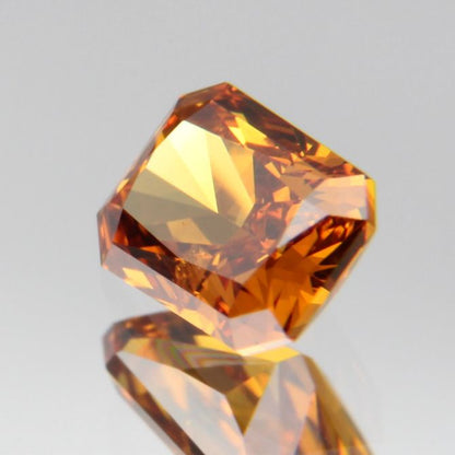 fancy deep brownish yellowish orange Diamond 0.437ct