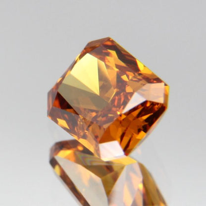 fancy deep brownish yellowish orange Diamond 0.437ct